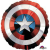 Marvel Fólia óriás  lufi -  Amerika Kapitány pajzs