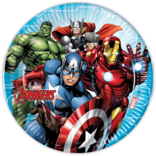 Marvel Mighty Avengers, Bosszúállók papírtányér 8 DARABOS, 23 cm Nr1 party kellék