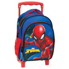 Marvel Pókember Blue gurulós ovis hátizsák, táska 30 cm iskolatáska