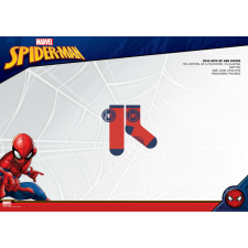 Marvel Pókember csúszásgátlós teliplüss bokazokni gyerekeknek - piros - 23-26 gyerek zokni