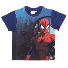 Marvel Pókember kisfiú rövid ujjú póló - pamut póló - sötétkék_98 gyerek póló