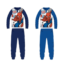 Marvel Pókember pamut jersey gyerek pizsama - középkék - 128