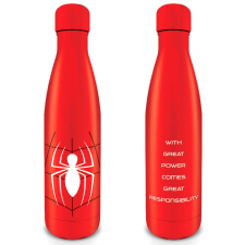 Marvel Spiderman Great Power fém bottle gyerek kulacs, kulacstartó