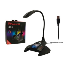 Marvo MIC-01 USB RGB mikrofon Black mikrofon