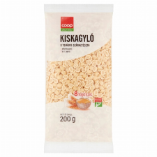MARY-KER PASTA KFT Coop kiskagyló 8 tojásos száraztészta 200 g alapvető élelmiszer