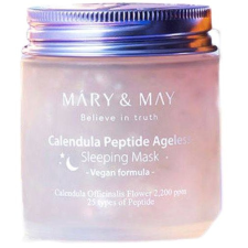 MARY & MAY Calendula Peptide Ageless Sleeping Mask 125 g arcpakolás, arcmaszk
