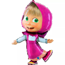 Mása és a medve Smile fólia lufi 104 cm party kellék