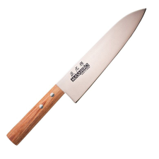  Masahiro Sankei Chef 18 cm-es barna MBS-26 könnyű kés kés és bárd