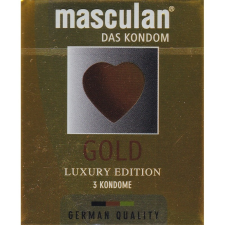 Masculan Gold arany színű, vanília illatú üvszer (3 db) anál