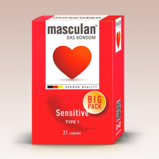 Masculan Sensitive, extra vékony óvszer (21 db) óvszer