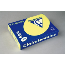  Másolópapír színes Clairefontaine Trophée A/4 80g neonsárga 500 ív/csomag (2977) fénymásolópapír