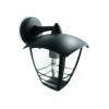 Massive - Philips Massive-Philips 15381/30/16 Creek wall lantern black 1x60W 230V