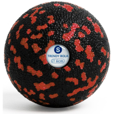 Masszázs labda Trendy Bola fekete-piros 6 cm fitness eszköz