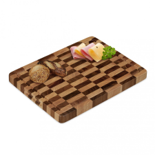 Masszív akácfa vágódeszka 3x40x30 cm 10037924 konyhai eszköz