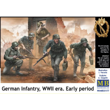  Master Box German infantry,WWII era. Early period 1:35 (MB35177) makett