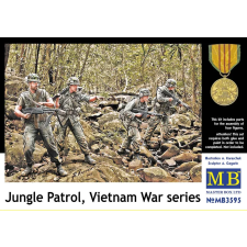  Master Box Jungle patrol, Vietnam War series 1:35 (MB3595) makett