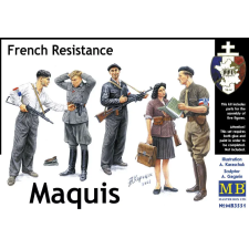  Master Box Maquis, French Resistance 1:35 (MB3551) makett