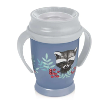 Master Lovi Buddy 360° itatópohár Drink Master 250ml Racoon (9hó+) itatópohár