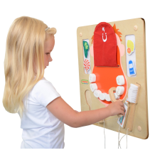  Masterkidz montessori fogápolási falitábla fajáték