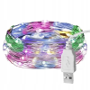 MasterLED Łańcuch LED Świąteczny Dekoracyjny RGB 100LED USB A 10m Masterled