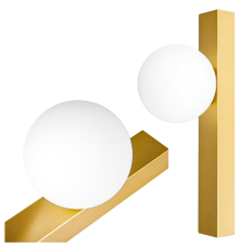 MasterLED Kinkiet Ścienny Lampa Natynkowa do Czytania G9 Złoty Bali Masterled világítás