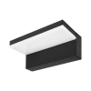 MasterLED Lampa LED Ogrodowa Kinkiet Elewacyjny Zewnętrzny 9W 690lm 4000K Neutralny 120° Czarny IP44 Hestio Masterled