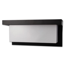 MasterLED LED kültéri fali lámpa, fehér, fekete, 1 izzó, E27 foglalat, IP44, Masterled kültéri világítás