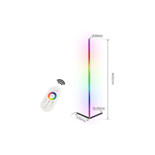 MasterLED MasterLED RGB 140 cm-es, fekete színű állólámpa világítás