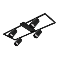 MasterLED Żyrandol Lampa Oprawa Sufitowa Dekoracyjny 4x GU10 Czarny Masterled világítás