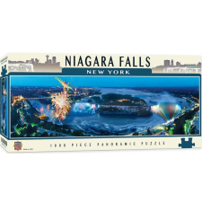 MasterPieces 1000 db-os Panoráma puzzle - Cityscape - Niagara Falls - New York (71584) puzzle, kirakós