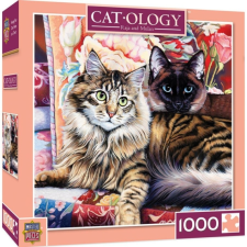 MasterPieces 1000 db-os puzzle - Cat-Ology - Raja and Mulan (71814) puzzle, kirakós
