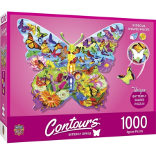 MasterPieces 1000 db-os puzzle - Contours - Butterfly (72051) puzzle, kirakós