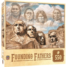 MasterPieces 550 db-os puzzle - Tribal Spirit Collection - Founding Fathers (71730) puzzle, kirakós
