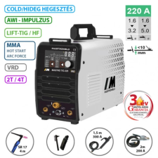  MASTRO TIG-220 DC LED hegesztő inverter hegesztés