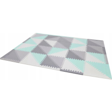 matadi habszivacs kirakós szürke-zöld háromszögek szegélyekkel puzzle, kirakós
