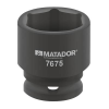 Matador Schraubwerkzeuge 76750190 Külső hatlap Ütvefúró dugókulcs betét 19 mm 1 (25 mm) (76750190)