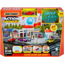  Matchbox Action Drivers - Autómosó játékszett (HNJ54) autópálya és játékautó