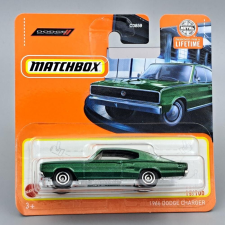 Matchbox Dodge Charger 1966 1:64 Matchbox zöld B makett