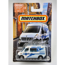 Matchbox European Streets - Renault Master Ambulance mentőautó - Matchbox - 1:64 autópálya és játékautó