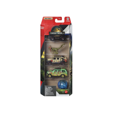  Matchbox Jurassic World kisautó 5-ös csomag autópálya és játékautó