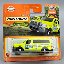 Matchbox Nissan NV VAN 1:64 Matchbox sárga B autópálya és játékautó