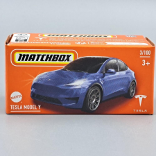 Matchbox Tesla model Y 1:64 Matchbox kék D autópálya és játékautó