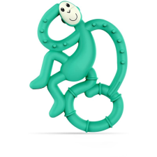 Matchstick Monkey Mini Monkey Teether rágóka antimikrobiális összetevővel Green 1 db rágóka