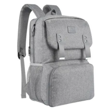 MATEIN Lunch Bag termotáska / laptop hátizsák 15.6'', szürke fotós táska, koffer
