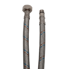 Mateu KEF flexibilis bekötőcső vízre 50cmxM10x18x1/2"KB (MATEU) hűtés, fűtés szerelvény