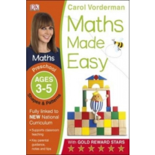  Maths Made Easy: Shapes & Patterns, Ages 3-5 (Preschool) – Carol Vorderman idegen nyelvű könyv