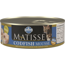 Matisse Cat konzerv Mousse Tőkehal 85g macskaeledel
