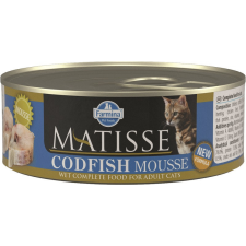  Matisse Cat konzerv Mousse Tőkehal 85g macskaeledel