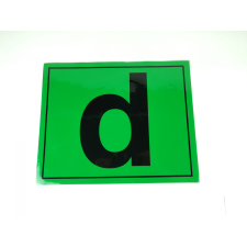 Matrica d (deperibili) romlandó áru információs címke