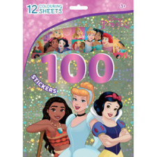  Matrica, Disney hercegnők, 100 db matrica